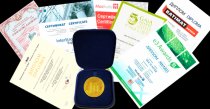 Сертификаты и награды Silk Plasters